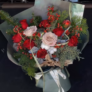 Evergreen Tale｜Christmas Mixed Bouquet