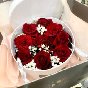 9 roses box