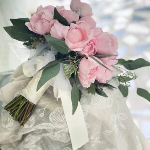 David Austin rose bridal Bouquet
