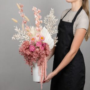 Florist Choice - Pink Dried Arrangement.