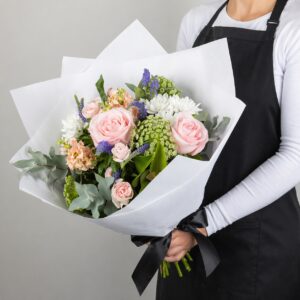 Florist Choice - Pink Rose Bouquet.