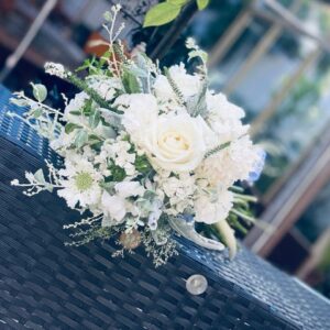 Rose and Veronica bridal Bouquet