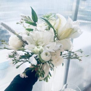 Rose and lily bridal Bouquet