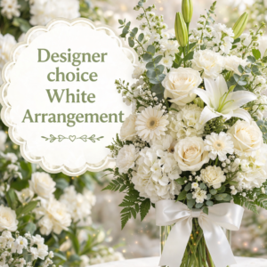 Designer White Arrangement –