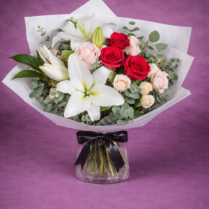 Elegant Floral Arrangement Signature –
