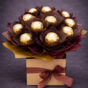 Golden Ferrero Rocher Bouquet –