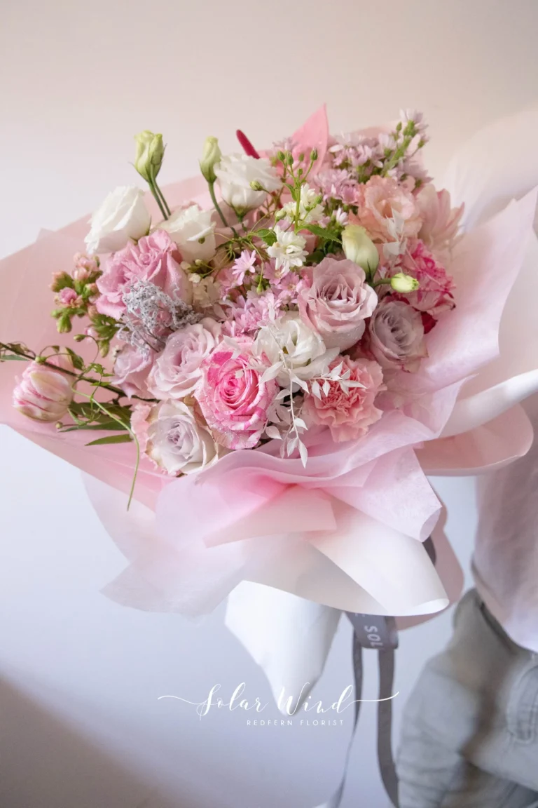 Sweet Sixteen – Lavish Pink Bouquet delivered to Caringbah by Iris Florist