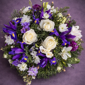 Vibrant Floral Arrangement –